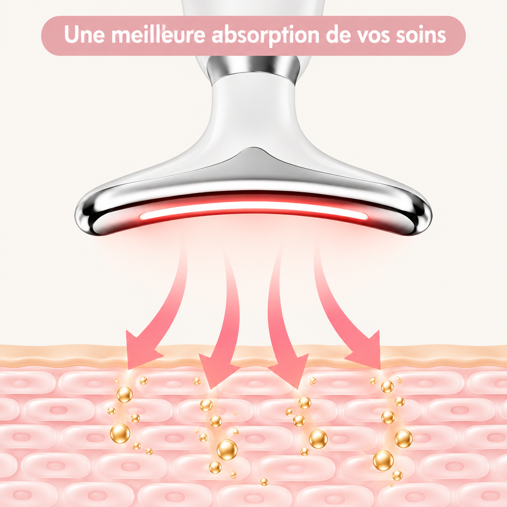 Aube™ : Sculpteur facial LED 7 en 1